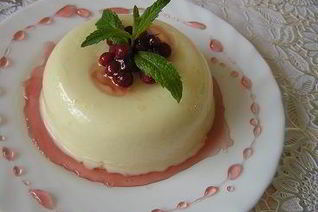 Апельсиновая панна котта