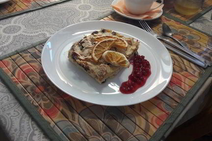 Апельсиновый пудинг