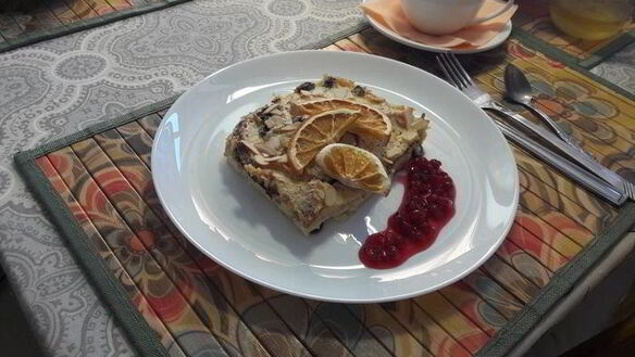 ШАГ 9. апельсиновый пудинг