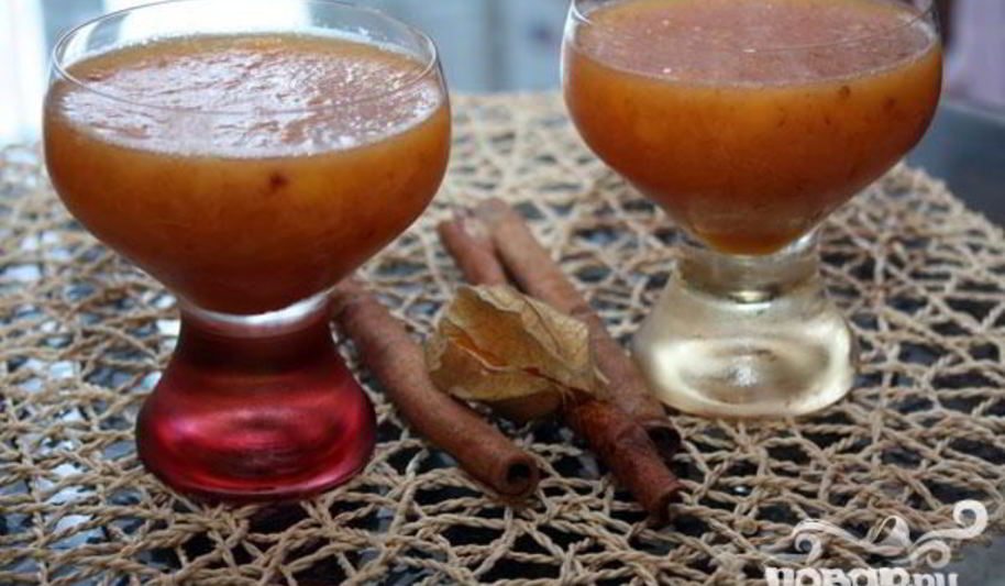 Рецепт ароматное желе из персиков