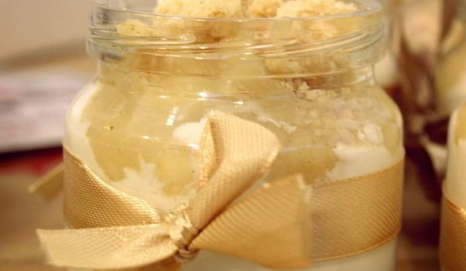 Рецепт бананово-яблочный десерт