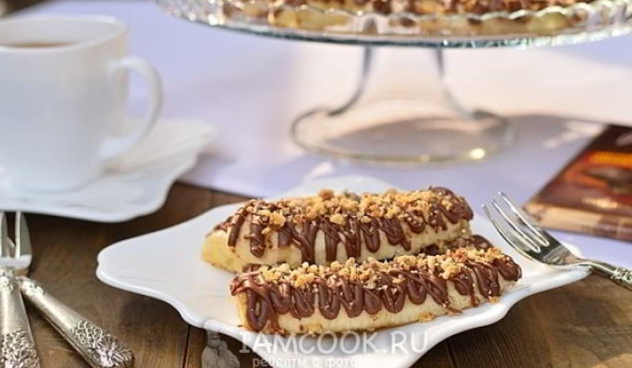 Рецепт бананы в шоколаде