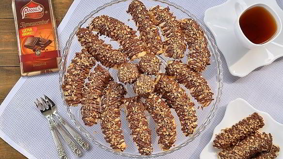 ШАГ 10. бананы в шоколаде