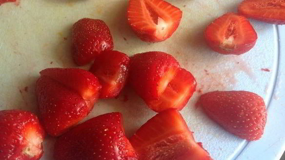 ШАГ 4. бланманже клубничное искушение