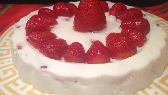 ШАГ 7. бланманже клубничное искушение