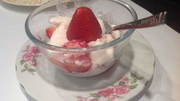 ШАГ 8. бланманже клубничное искушение