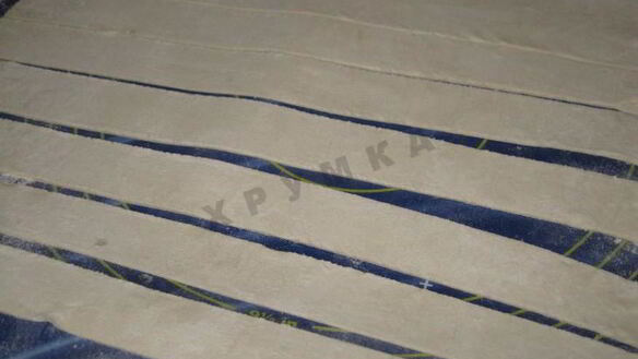 ШАГ 3. десерт из слоеного теста белые розы