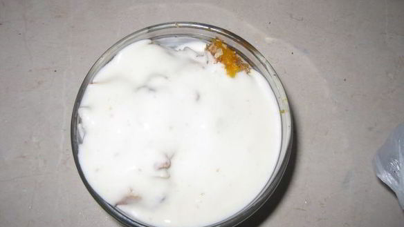 ШАГ 4. десерт из тыквы, орехов, изюма и шоколада