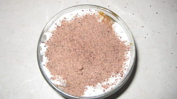 ШАГ 5. десерт из тыквы, орехов, изюма и шоколада