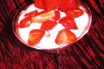 Десерт Клубника Романов