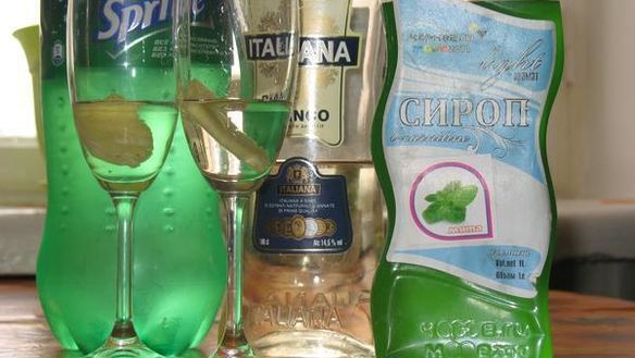 ШАГ 2. десерт мятный бриз