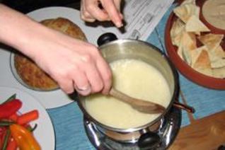 Французское домашнее фондю