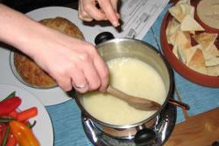 Французское домашнее фондю