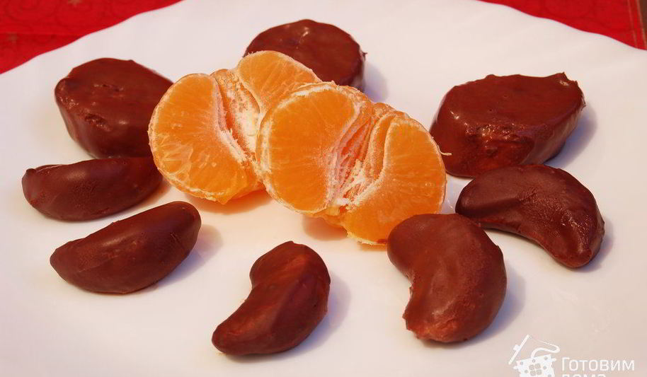 Рецепт фрукты в шоколаде