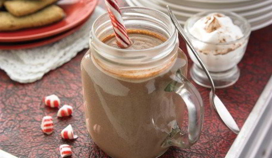 Рецепт горячий шоколад с перечной мятой