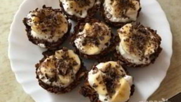 ШАГ 8. гранола-корзинки с греческим йогуртом