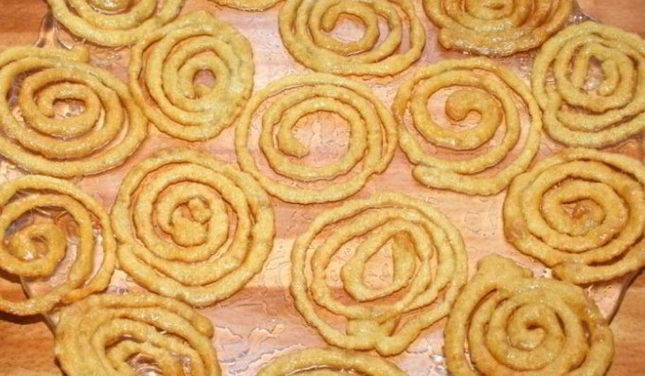 Рецепт индийская сладость джалеби