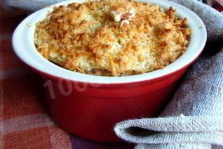 Картофельно-луковый крамбль