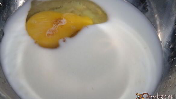 ШАГ 2. клафути с абрикосом