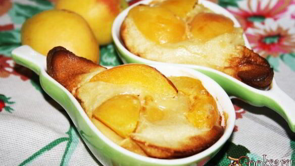 ШАГ 6. клафути с абрикосом