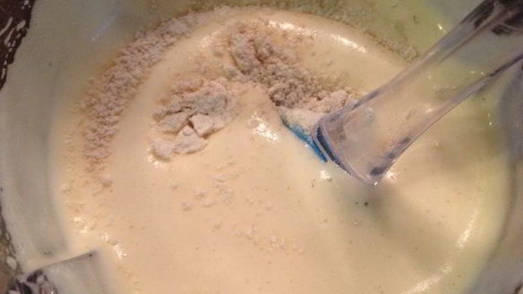 ШАГ 2. клафути с вишней, овсяной мукой и отрубями