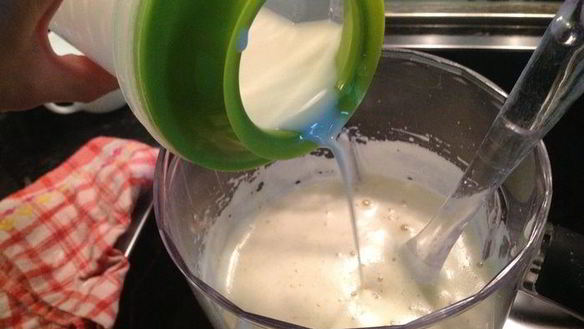 ШАГ 3. клафути с вишней, овсяной мукой и отрубями