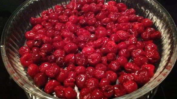 ШАГ 4. клафути с вишней, овсяной мукой и отрубями