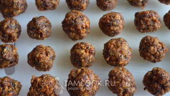 ШАГ 5. конфеты из сухофруктов