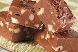 Шоколадные конфеты с грецкими орехами