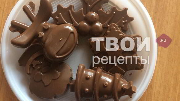 ШАГ 4. шоколадные конфеты с орешками