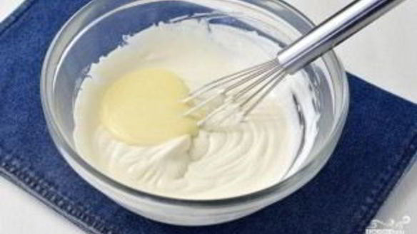 ШАГ 2. банановый крем со сгущенкой