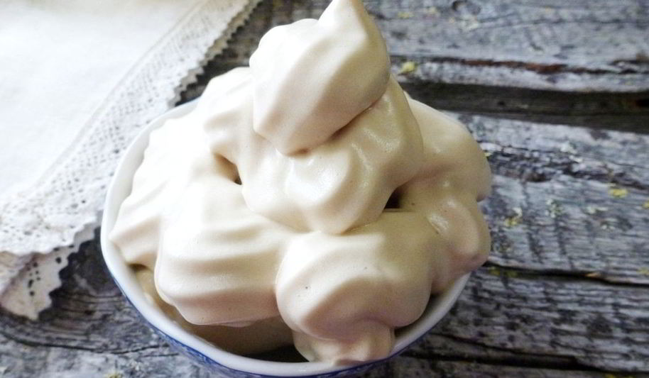 Рецепт белковый крем с кофейной карамелью