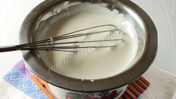 ШАГ 5. белковый заварной крем