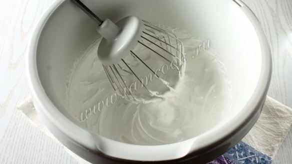 ШАГ 6. белковый заварной крем