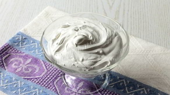 ШАГ 7. белковый заварной крем