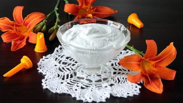 ШАГ 8. белковый заварной крем