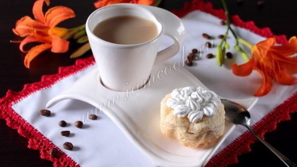 ШАГ 9. белковый заварной крем