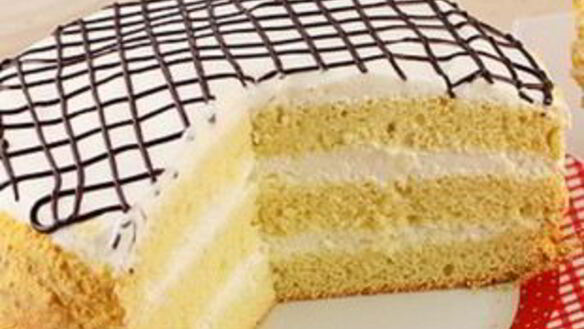 ШАГ 5. бисквит со сметанным кремом