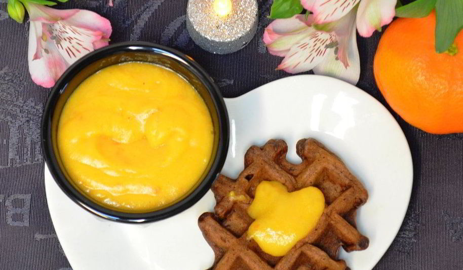 Рецепт блаженство тыквенно-хурмовый курд