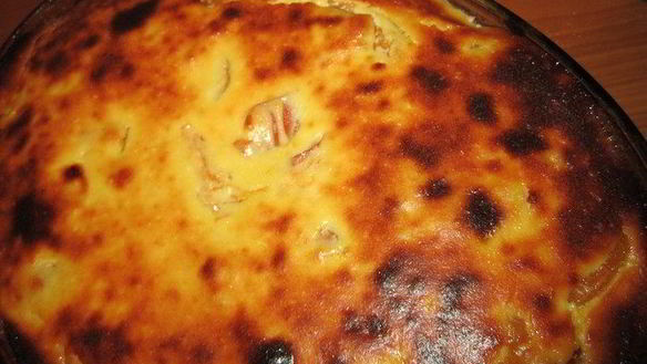 ШАГ 2. брауни с абрикосами и творожным кремом