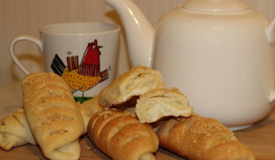 Рецепт булочки с заварным кремом