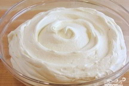 Диетический крем для торта