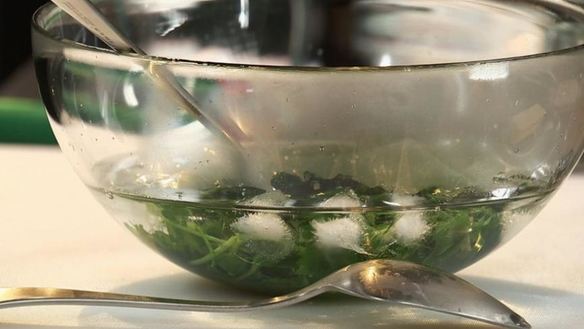 ШАГ 3. филе камбалы со сливочным кремом и красным картофельным пюре