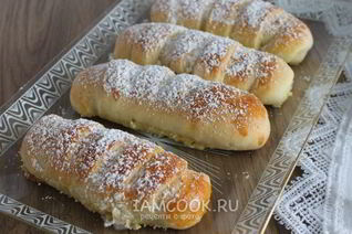 Французские булочки Крем де-паризьен