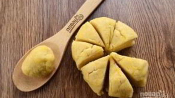 ШАГ 3. корзиночки из нута с белковым кремом