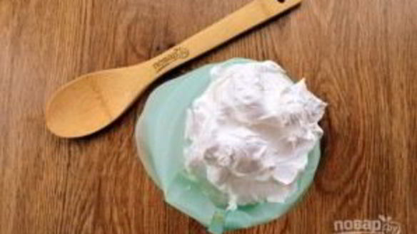 ШАГ 8. корзиночки из нута с белковым кремом