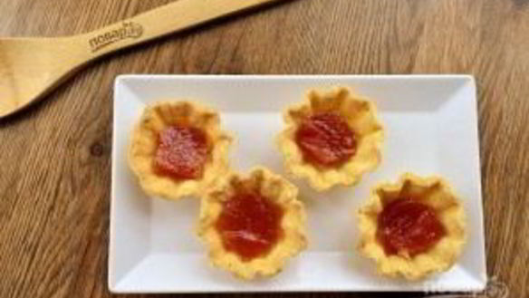 ШАГ 9. корзиночки из нута с белковым кремом