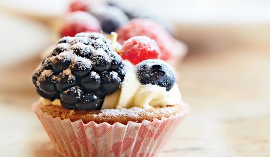 Рецепт корзиночки с заварным кремом и ягодами