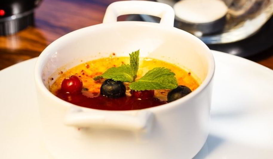 Рецепт крем-брюле из топленого молока