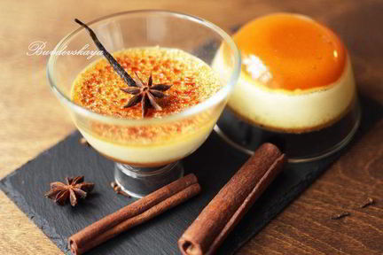 Крем-брюле с тыквой
